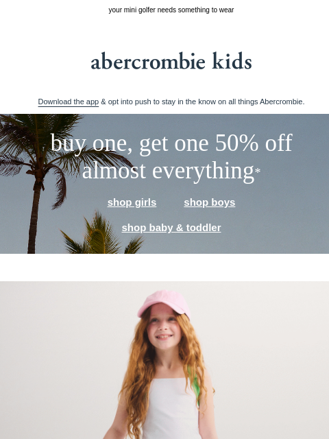 abercrombie newsletter: a little birdie told us...