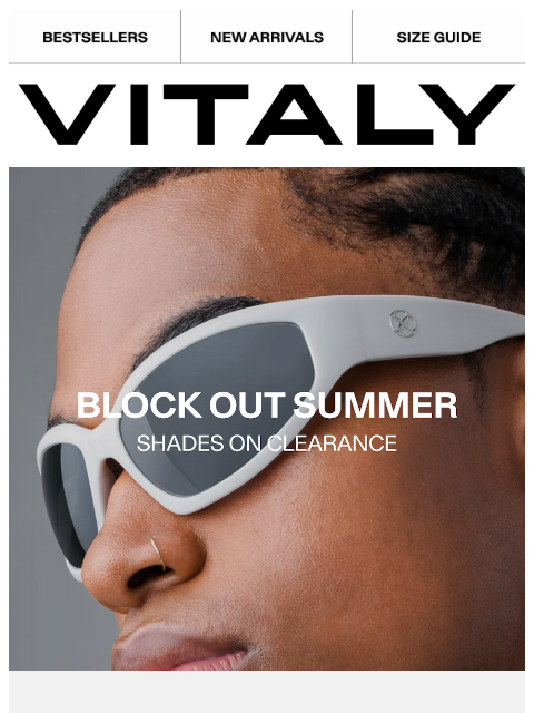 vitalydesign newsletter: Block Out Summer