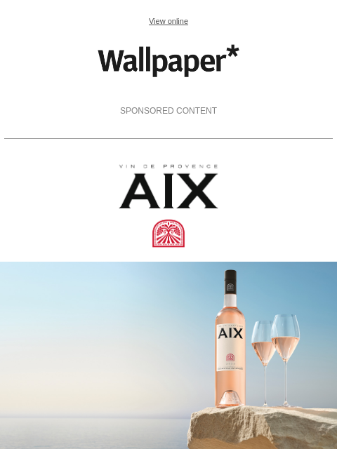 Maison Saint Aix partners with Playlister to release four bespoke playlists for enjoying Provence rosé ‌ ‌ ‌ ‌ ‌ ‌ ‌ ‌ ‌ ‌ ‌ ‌ ‌ View online Wallpaper* SPONSORED CONTENT Maison Saint Aix Kick off