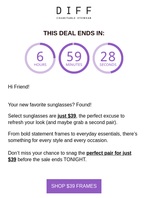 Tonight only - shop select sunglasses for only $39! ͏ ͏ ͏ ͏ ͏ ͏ ͏ ͏ ͏ ͏ ͏ ͏ ͏ ͏ ͏ ͏ ͏ ͏ ͏ ͏ ͏ ͏ ͏ ͏ ͏ ͏ ͏ ͏ ͏ ͏ ͏ ͏ ͏ ͏ ͏ ͏ ͏ ͏ ͏ ͏ ͏ ͏ ͏ ͏ ͏ ͏ ͏ ͏ ͏ ͏ ͏ ͏ ͏ ͏ ͏ ͏ ͏ ͏ ͏ ͏ ͏ ͏ ͏ ͏ ͏ ͏ ͏ ͏ ͏ ͏ ͏ ͏ ͏ ͏ ͏