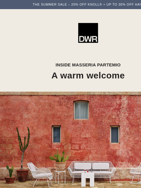 dwr newsletter: Escape to the Puglian countryside