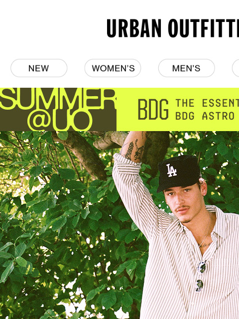 urbanoutfitters newsletter: Big jorts for a big summer