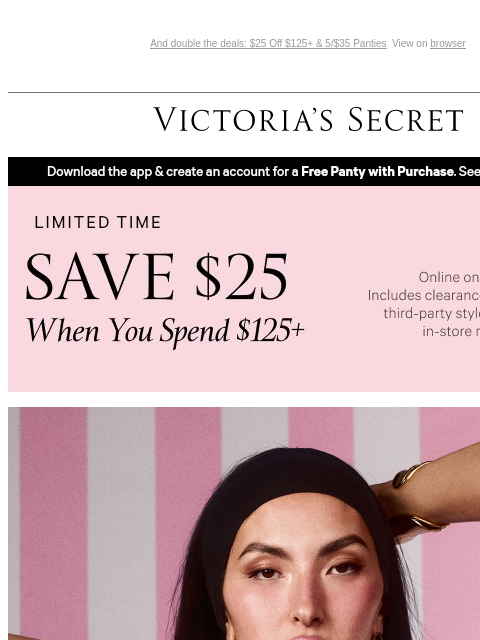 victoriassecret newsletter: Four Words: The World's Best Bras