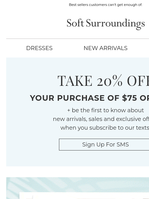 softsurroundings newsletter: The Most Wanted Dresses