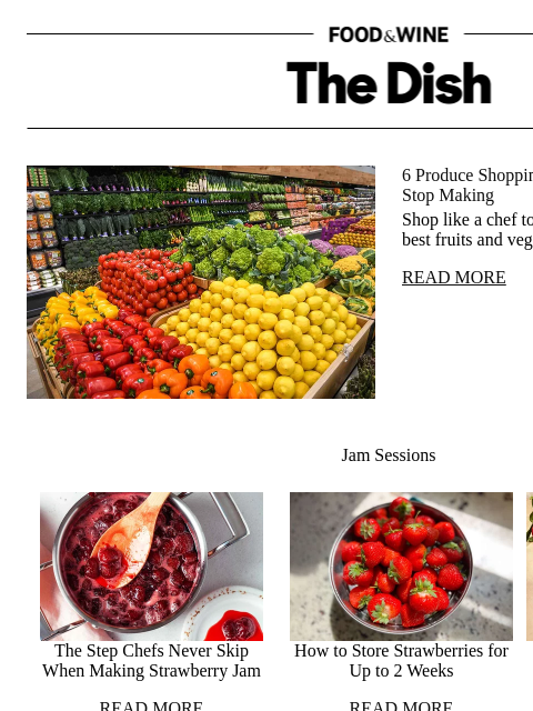 foodandwine newsletter: 6 Produce Shopping Mistakes Chefs Wish You'd Stop ...