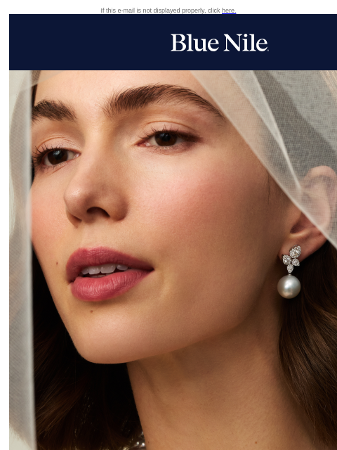 bluenile newsletter: Save on Timeless Pearls for Every Bridal Aesthetic