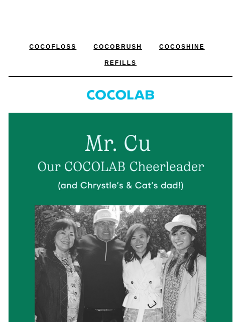 cocolab newsletter: Meet the super dad supporting COCOLAB