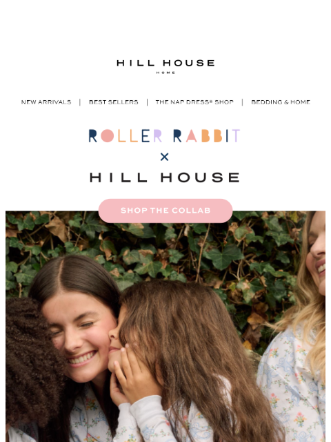 hillhousehome newsletter: Hill House x Roller Rabbit: Camp Edition