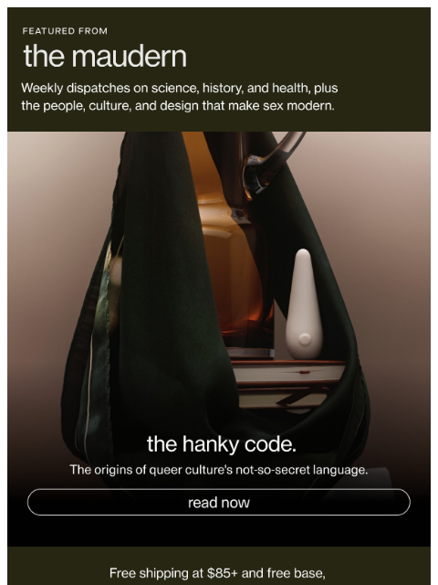 getmaude newsletter: the maudern.