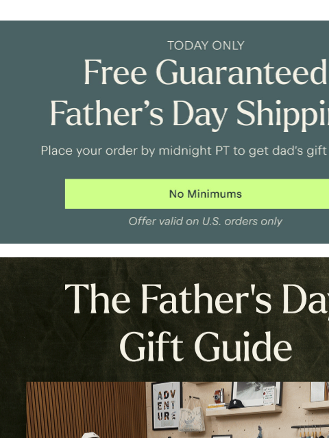 huckberry newsletter: Ask Huckberry: Dad Edition