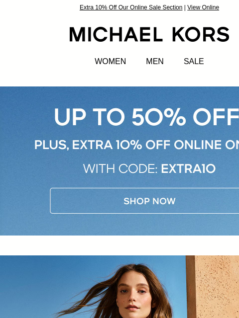 michaelkorsmail newsletter: Summer Surprise: Even More Savings
