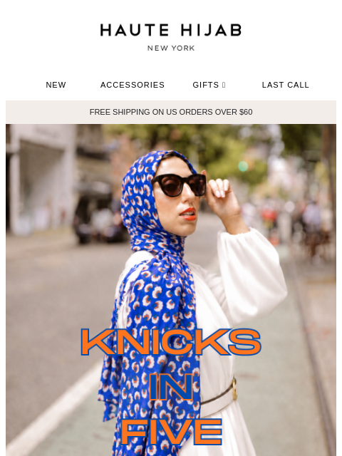 hautehijab newsletter: NYC, THIS ONE'S FOR YOU 🏀🗽