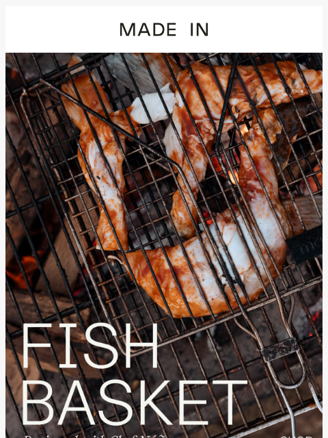 🐟 Designed for grilling fish. It's also perfect for smoky vegetables, flatbreads, charred fruit, and more. ͏ ͏ ͏ ͏ ͏ ͏ ͏ ͏ ͏ ͏ ͏ ͏ ͏ ͏ ͏ ͏ ͏ ͏ ͏ ͏ ͏ ͏ ͏ ͏ ͏ ͏ ͏ ͏ ͏ ͏ ͏ ͏ ͏ ͏ ͏ ͏ ͏ ͏ ͏ ͏ ͏ ͏ ͏ ͏ ͏
