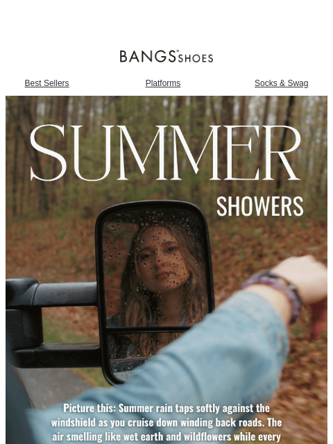 bangsshoes newsletter: Summer Roadtrip Essentials 🚘⛅