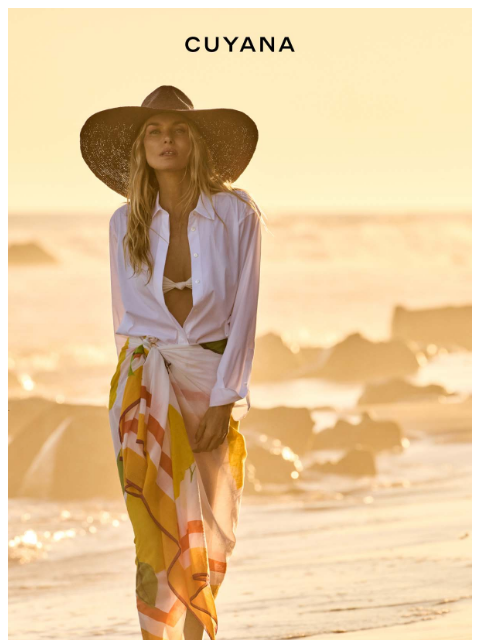 cuyana newsletter: Pack for the Beach House