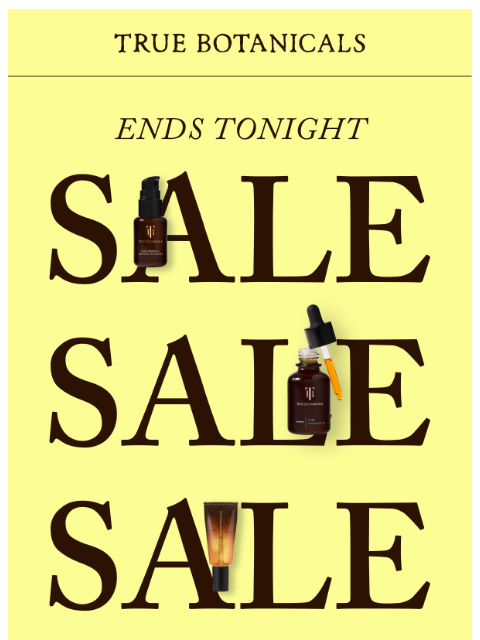 truebotanicals newsletter: Last call: exclusive gift with $200+ orders