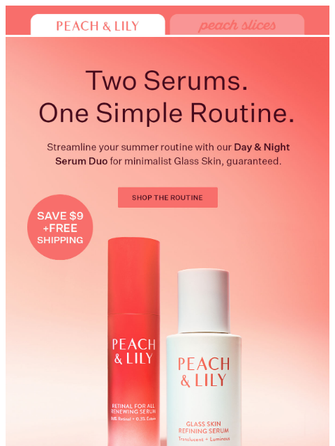 peachandlily newsletter: The essential summer duo