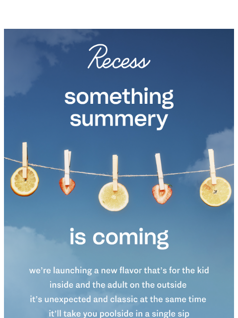 takearecess newsletter: your OOO is approaching