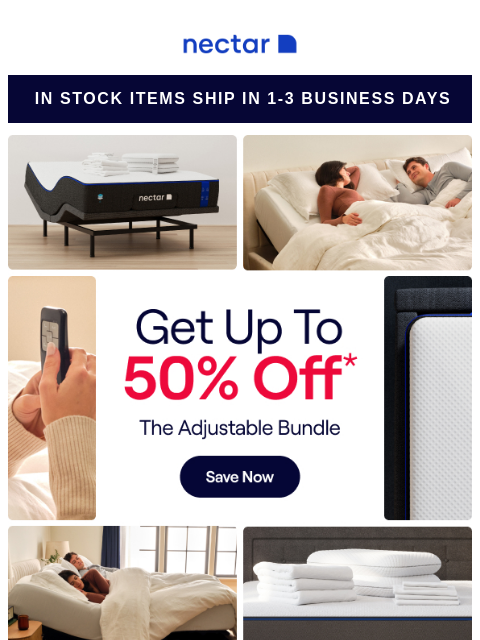 Discover why we're America's most awarded mattress brand. Plus, score our best-selling bundle for up to 50% OFF. Includes your choice of mattress, our adjustable bed frame, sheet set, pillow(s)