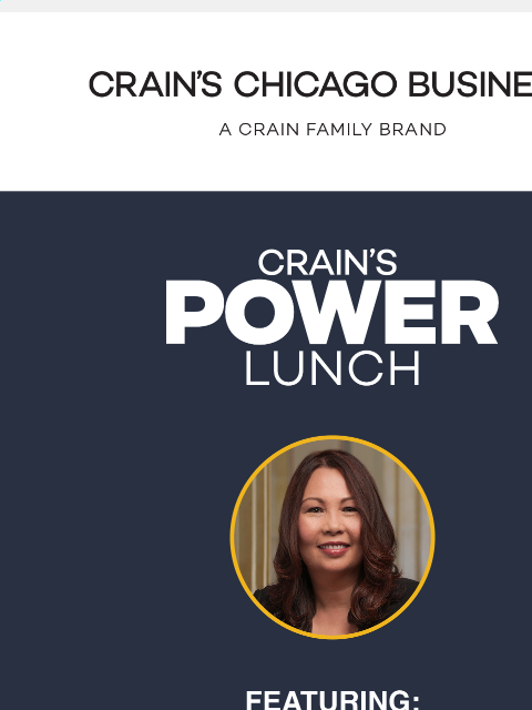 crainliveevents newsletter: You’ll want to be in the room for this