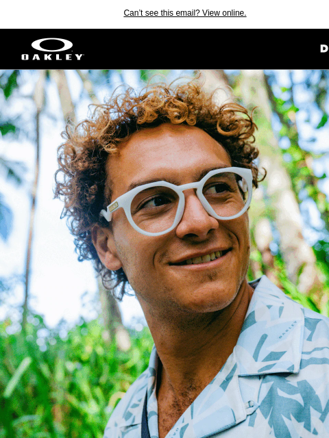 oakley newsletter: Your 50% Off Prescription Eyewear Ends Soon