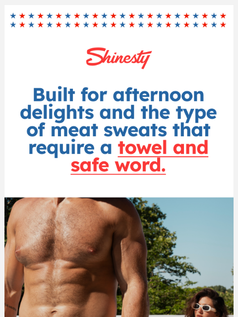 shinesty newsletter: Summer Americana Is Here