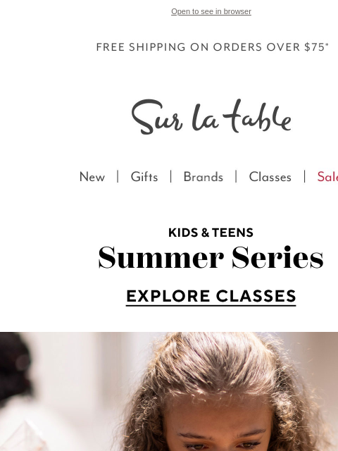 surlatable newsletter: 💪 Let the kids handle dinner.