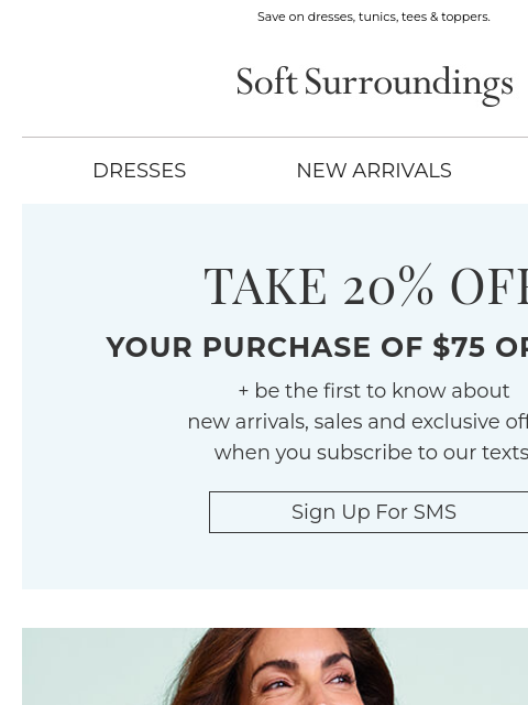 softsurroundings newsletter: Summer Styles, Now on Sale