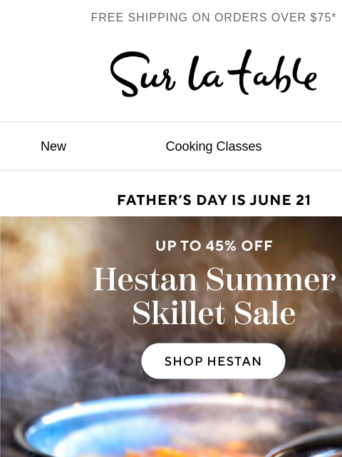 surlatable newsletter: There's a reason you're Dad's favorite.