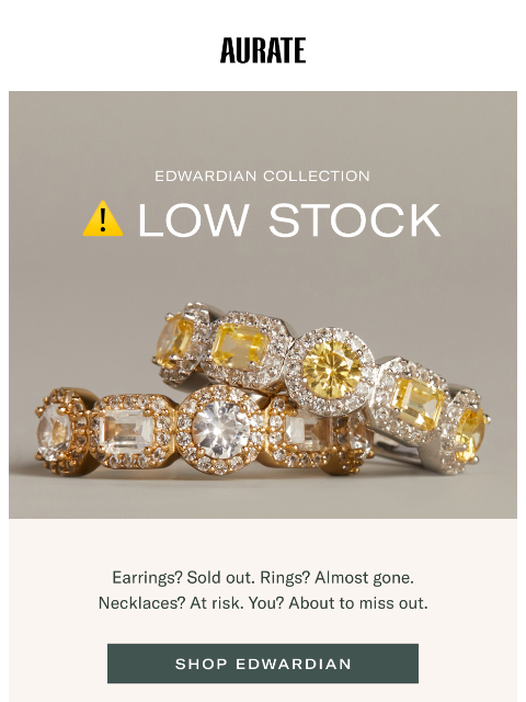 auratenewyork newsletter: YOU LOVED THESE TOO MUCH