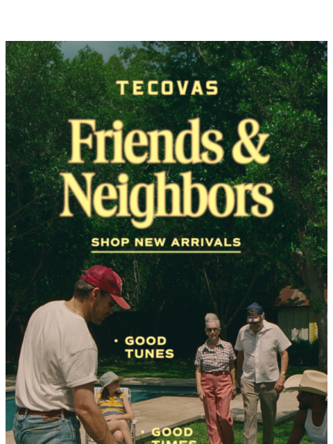 tecovas newsletter: AMERICAN SUMMER