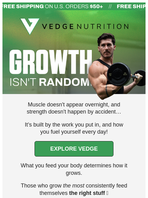 vedgenutrition newsletter: Are You Fueling Your Body Right? 👀