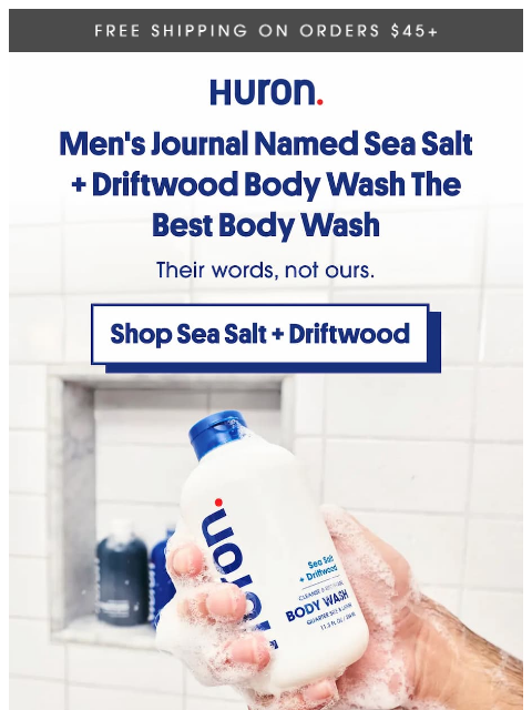 usehuron newsletter: Men's Journal called it the best. We'll let them e...