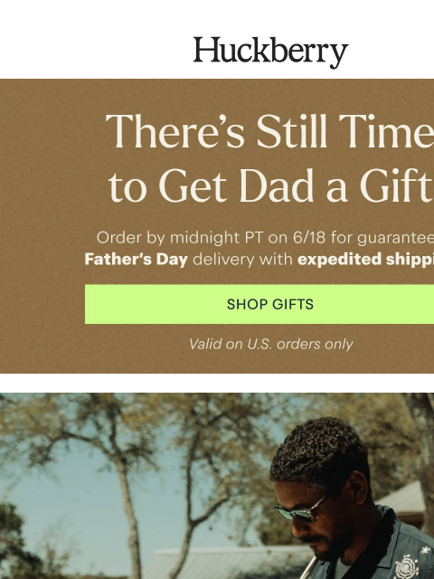 huckberry newsletter: The Vacation Edit