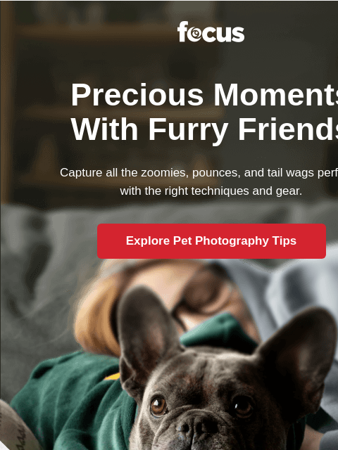 focuscamera newsletter: Photographing your furry friends