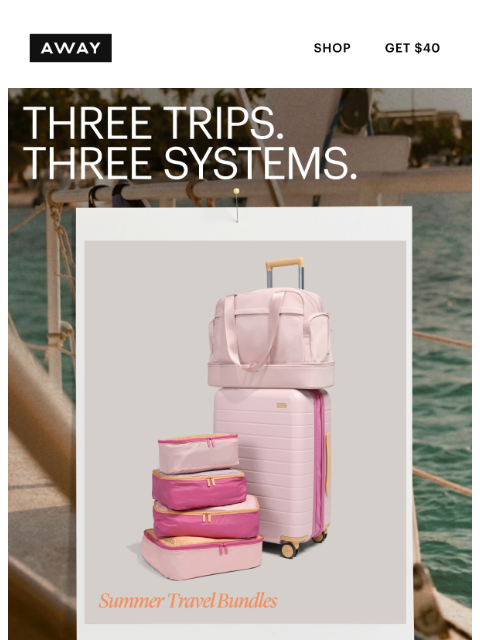 awaytravel newsletter: JUST DROPPED: 8 new summer styles