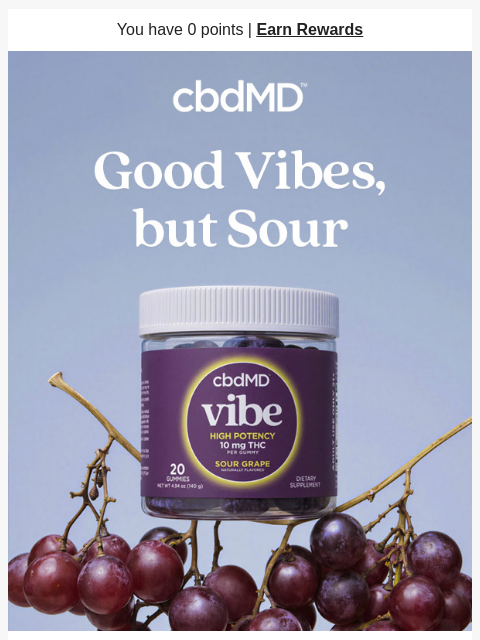 cbdmd newsletter: Summer's Best Plot Twist 🍇