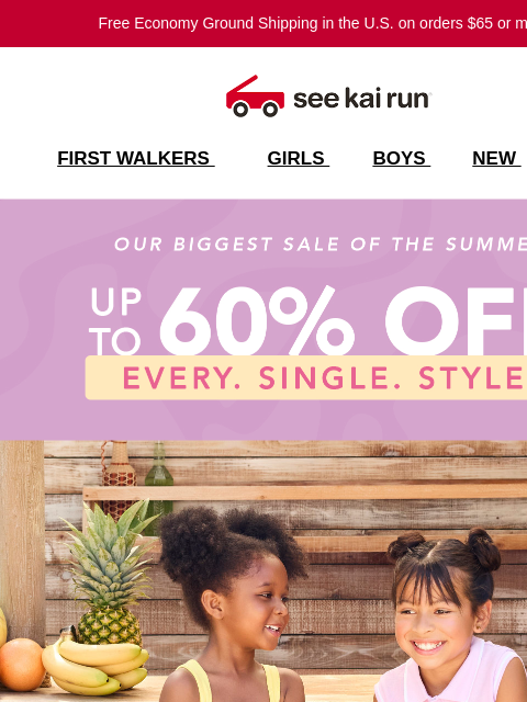 seekairun newsletter: Our Biggest Sale of the Summer Is Here! ☀️