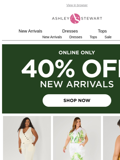 ashleystewart newsletter: New And Sure To Sell Out 🔥 Best Sellers This Week