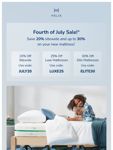 helixsleep newsletter: Don't wait, save up to 30% today!