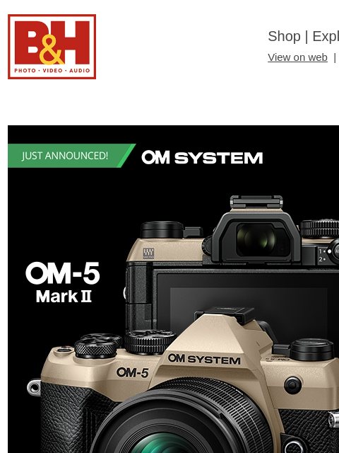 bhphotovideo newsletter: Bild Expo is Here: Shop Exclusive Show Specials + ...
