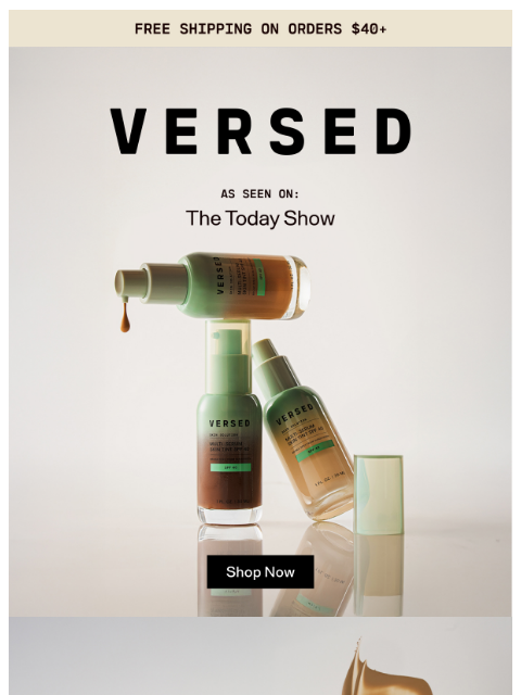 versedskin newsletter: Did You Watch The Today Show?