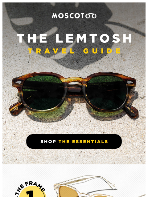 moscot newsletter: Travel in Style!