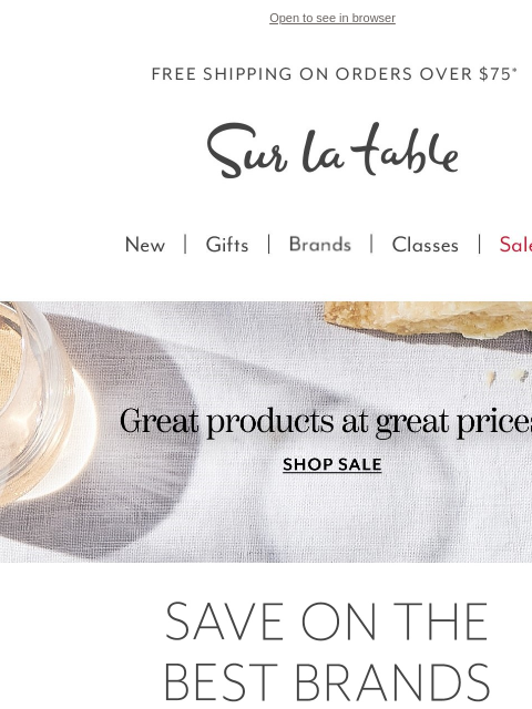 surlatable newsletter: ✨ Your Kitchen Upgrade Starts Here – Shop Best Dea...