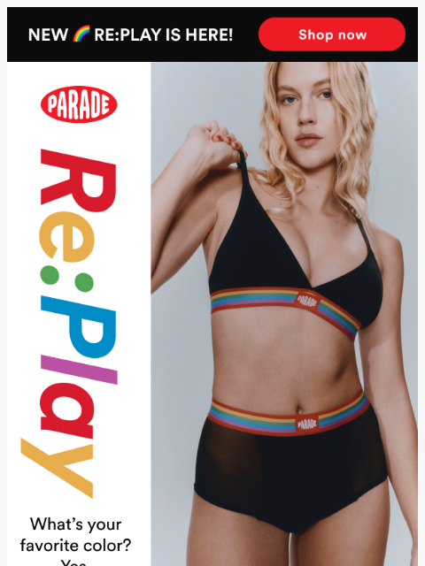 yourparade newsletter: 🎶 Now everything's tech-ni-color 🎶