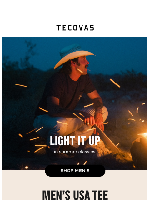tecovas newsletter: Western without the frills