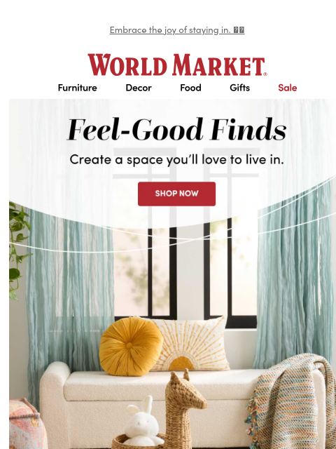 emailworldmarket newsletter: 🌼🏡🌼 Home is the happiest place