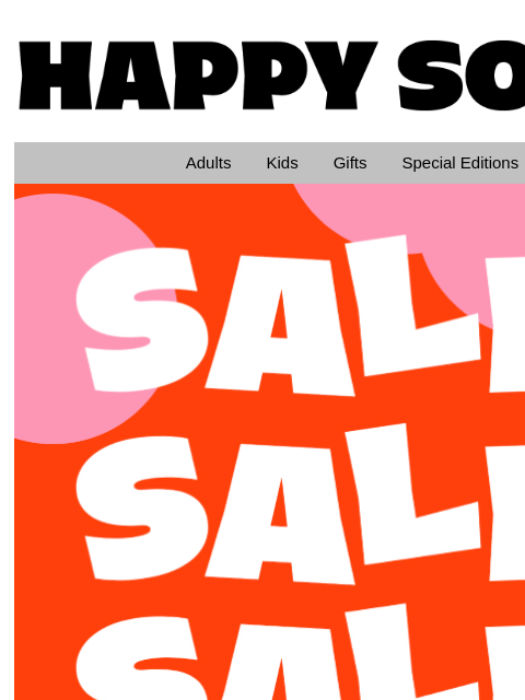 happysocks newsletter: Summer Sale Is Here—Up to 30% OFF!
