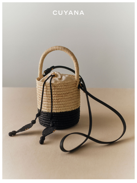 cuyana newsletter: Straw Capsule