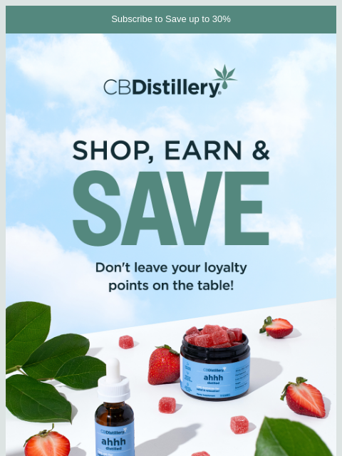 thecbdistillery newsletter: (1) Unread Message ✉️